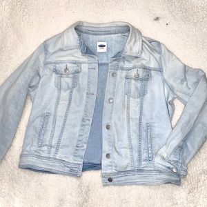 Vintage light wash denim jacket